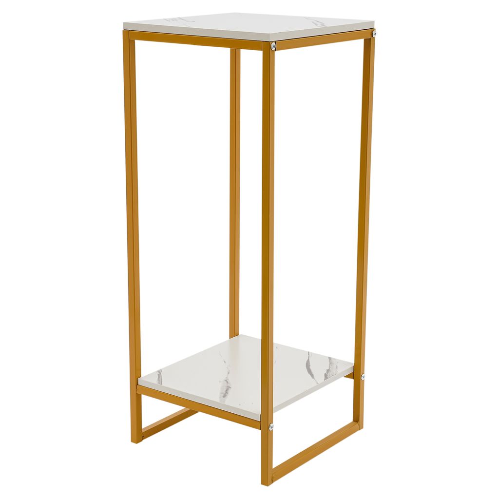 2 Schichten Metallständer Modern 30,2*30,2*75cm Produktbild 6