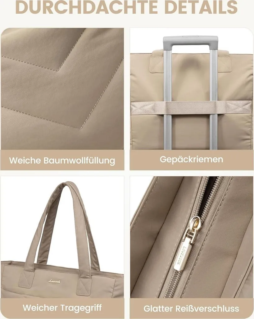 LOVEVOOK Borsa Laptop Donna: Il Must-Have Cachi per il Lavoro 15,6" - 7