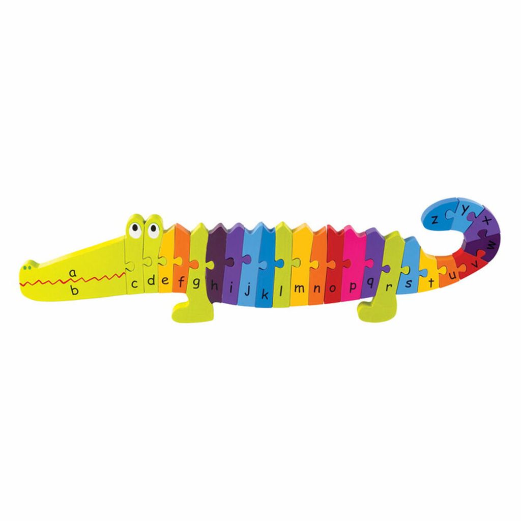 Orange Tree Toys 46008 - ABC Puzzle Krokodil, Alphabet, Lernspiel