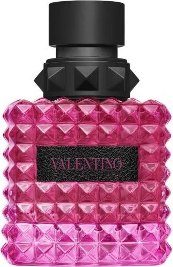 A product shot of a Valentino perfume bottle.