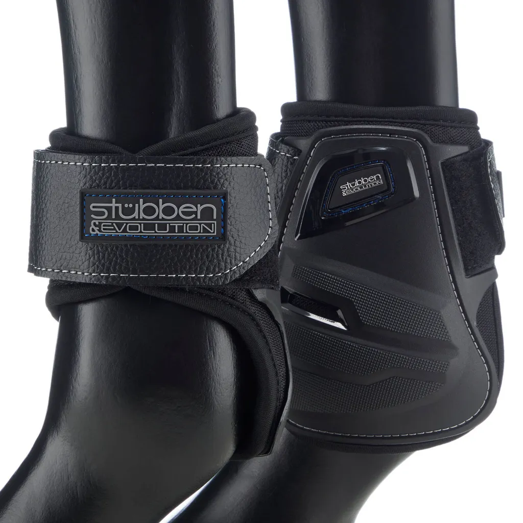 Stübben Carrelets Hybride Noir M - Éperons de précision haute qualité