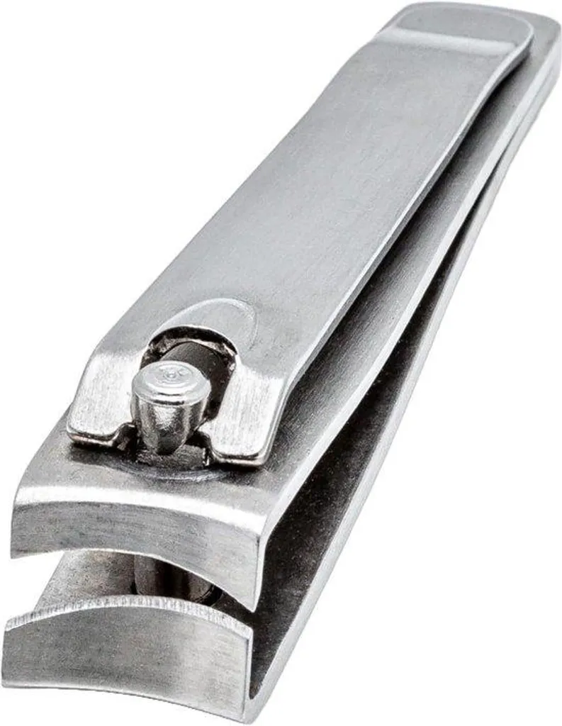 Coupe-ongles ergonomique lame incurvée en acier inox pour ongles épais 15mm