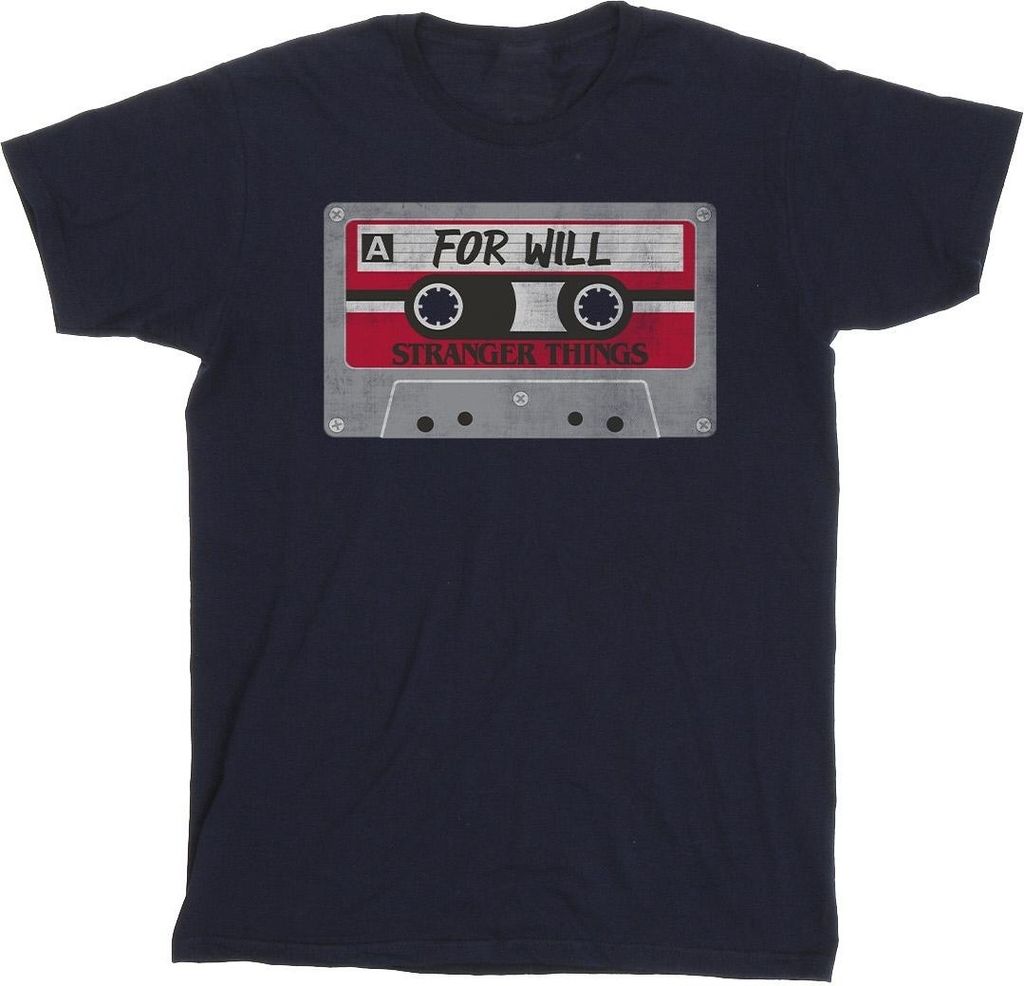 Netflix - "Stranger Things Cassette For Will" T-Shirt für Produktbild 