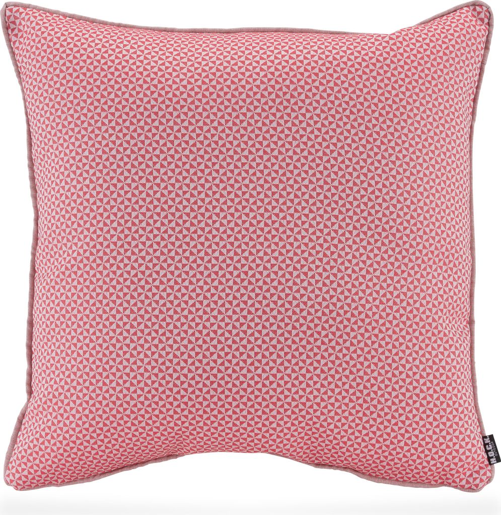 H.O.C.K. Pepe-Helix Outdoor Kissen mit Keder 50x50cm rot