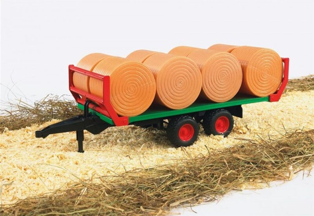 Bruder 02220 Príves na prepravu balíkov s 8 okrúhlymi Obrázok produktu 11
