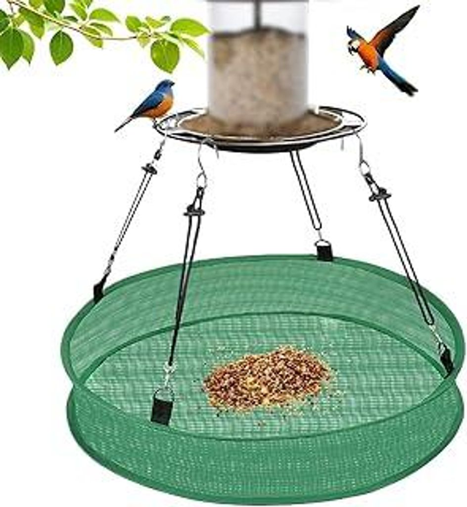 Upgrade Vogelfutter Auffangschale für Vogelhäuschen Produktbild 