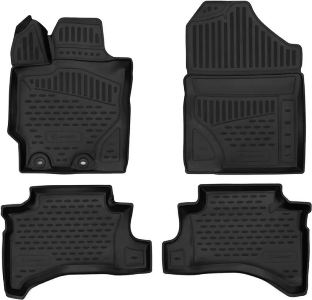 Tappetini in Gomma Premium Novline per Toyota Yaris Hybrid 2014-2020