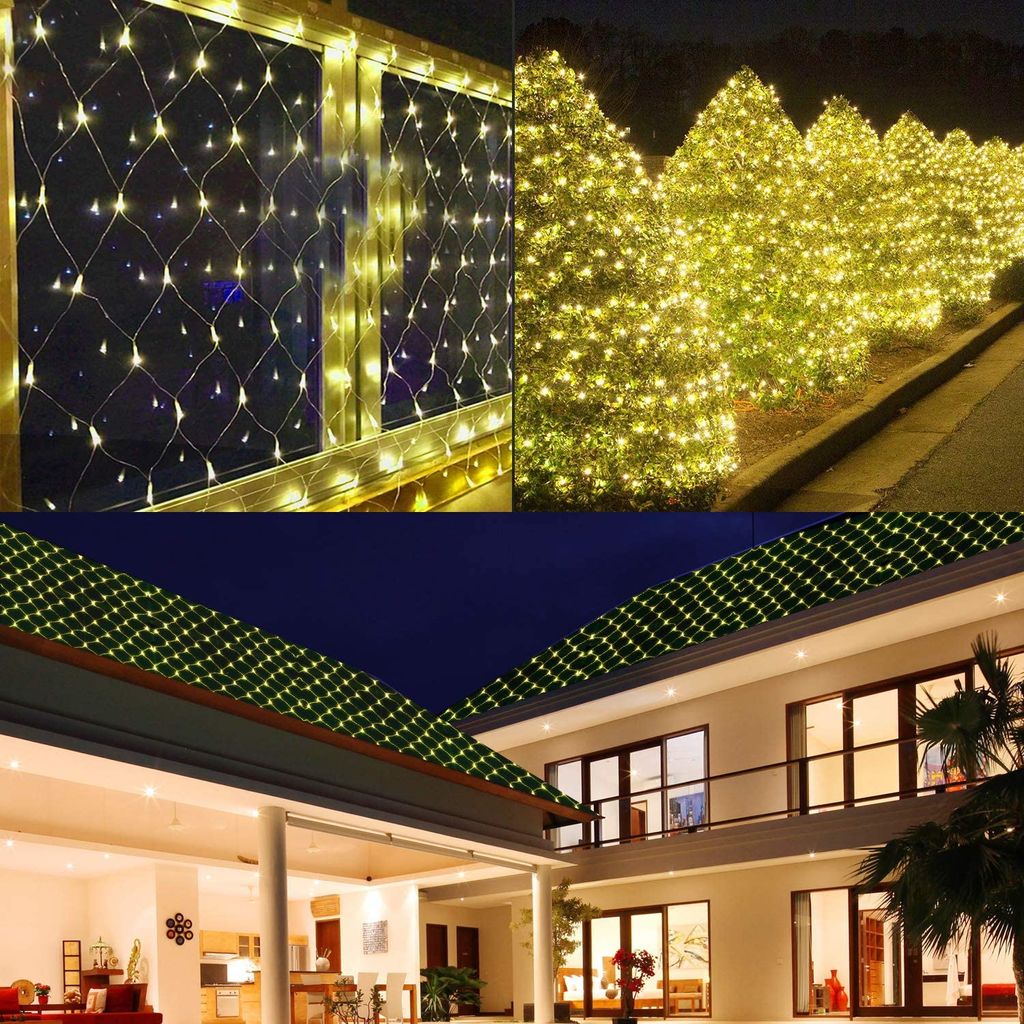 350 LED Weihnachtsbeleuchtung Außen 4.5*1.5M Kaufland.de