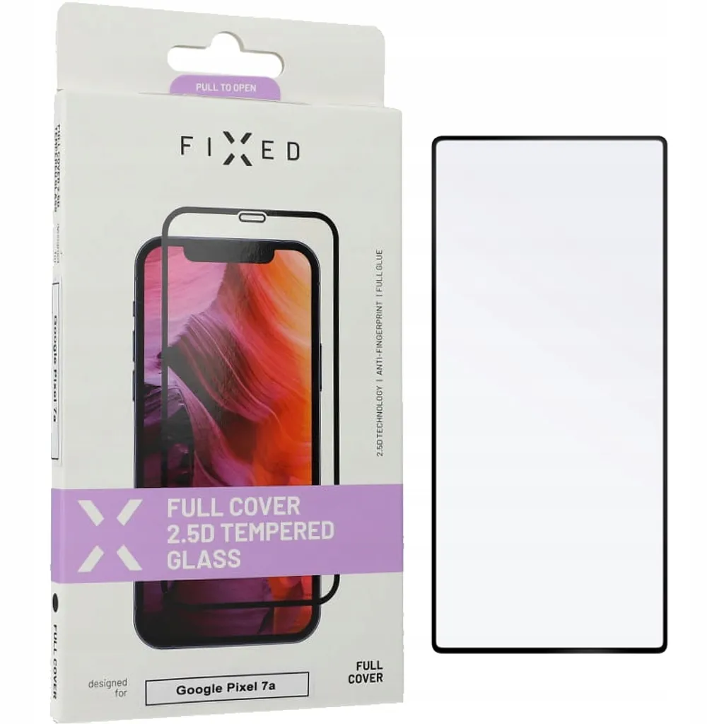 Protezione Schermo Pixel 7A | Vetro Temperato 2.5D Cornice Nera