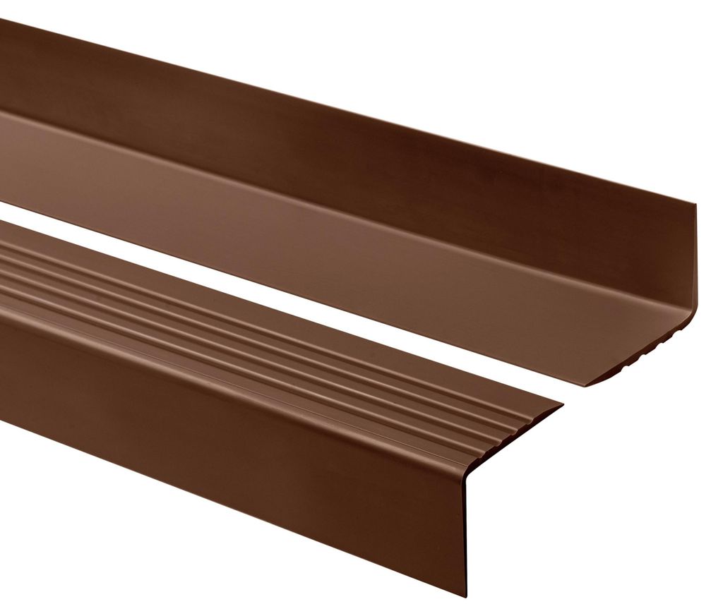 QUEST Schodová lišta PVC 50x42 mm, 1m, protiskluzová Obrázek produktu 