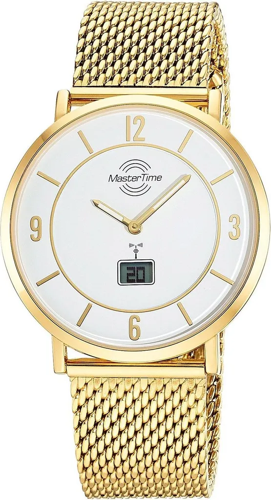 Master Time Orologio Oro Radiocontrollato Serie Advanced MTGA-10948