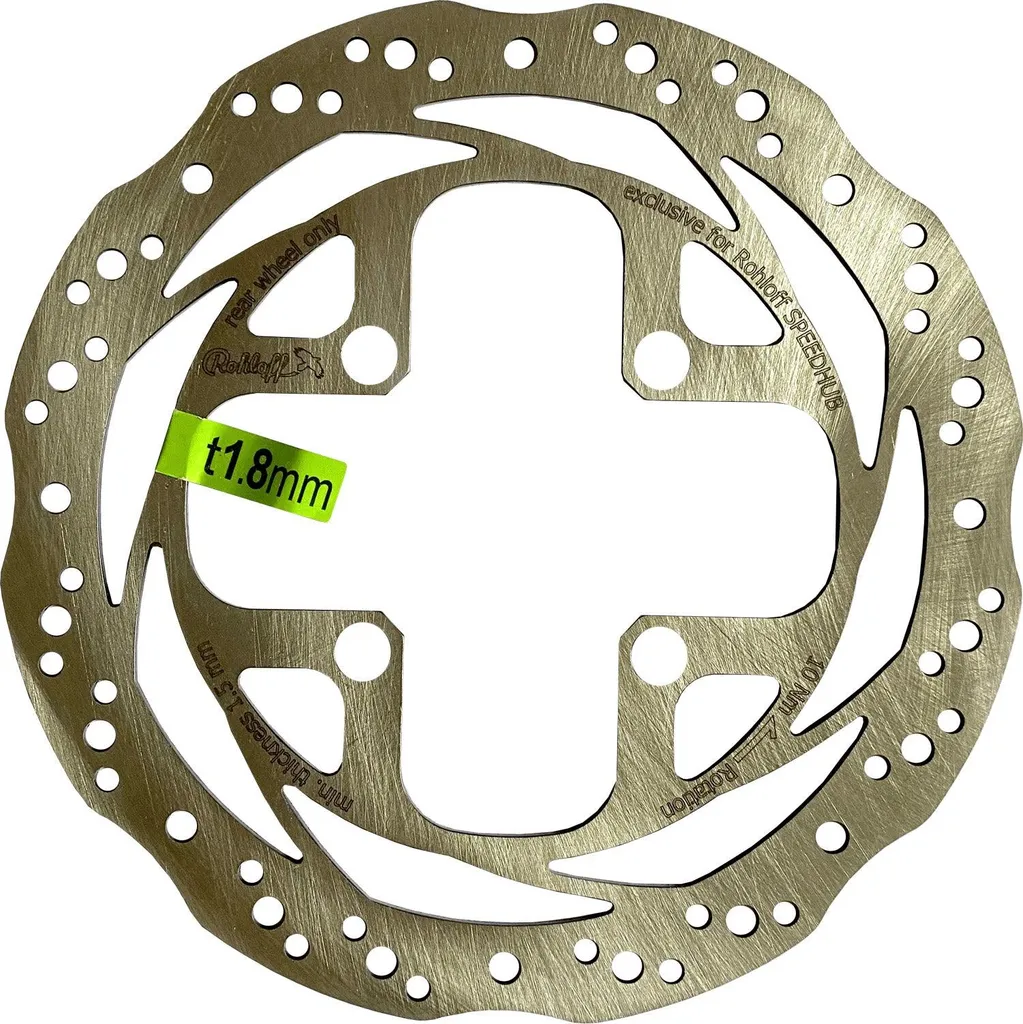 Rotor Rohloff Speedhub 4 Trous : La Solution pour Freinage à Disque Arrière