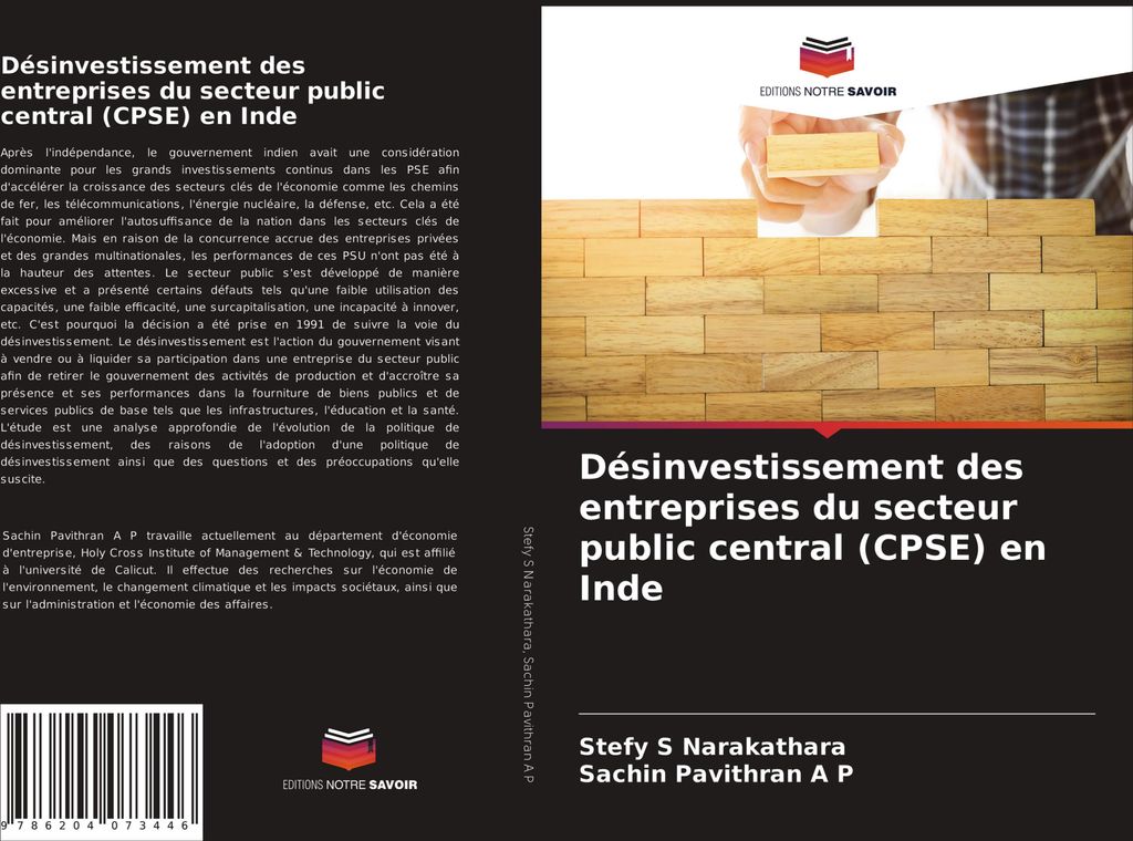 Désinvestissement des entreprises du secteur public central (CPSE) en Inde