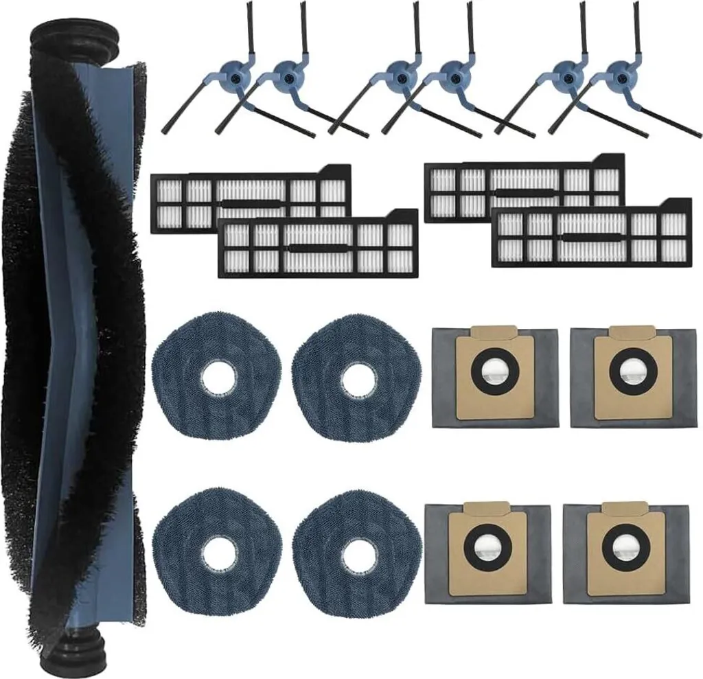 Kit accessoires aspirateur robot Eufy X10 et X9 Pro Omni - Entretien