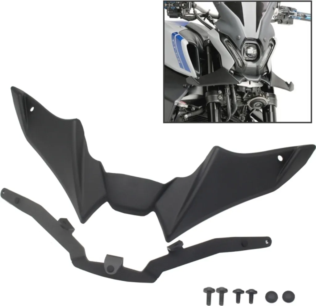 Spoiler Frontale Sportivo MT-09 21-23 | Winglet Naked Black Edition