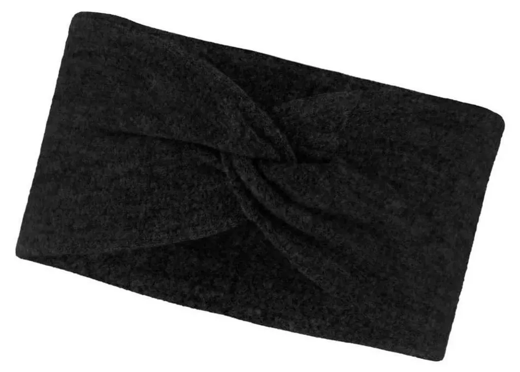 Buff Merino Polar Bandeau noir contre le froid et les oreilles gelées
