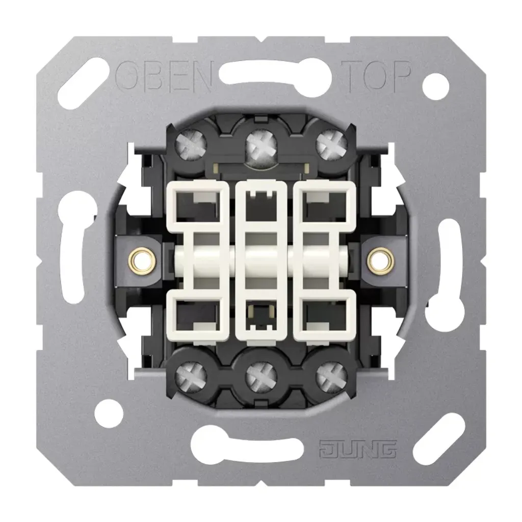 JUNG 5306EU Triple interrupteur universel pour optimiser l'espace
