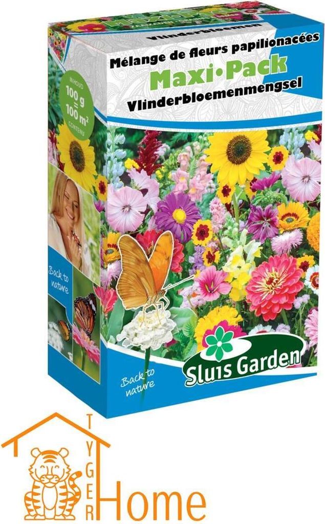 Legume Flower Mixture Seeds - Schaffen Sie einen farbenfrohen, schmetterlingsfreundlichen Garten mit nektarreichen Blüten für die Artenvielfalt