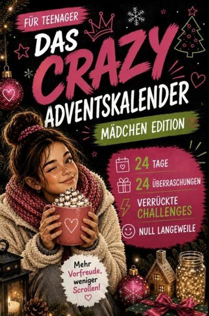 Das Crazy - Der Adventskalender für Teenager - Mädchen Produktbild 