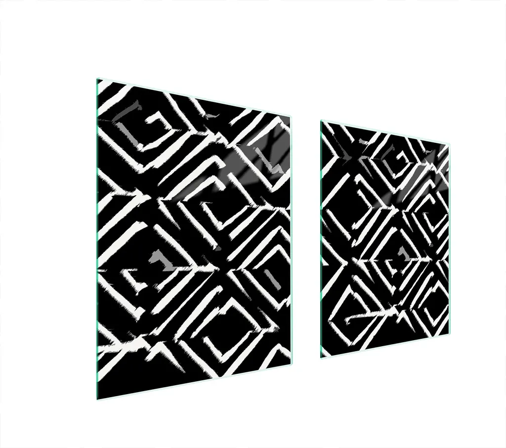 Piastra Protezione Vetro 85x52 per Piano Cottura - Design a Cuore