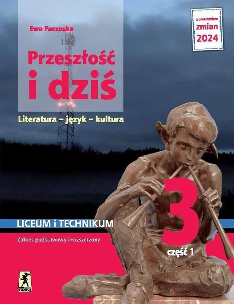 Stentor - Język Polski Klasa 3, Część 1 - Podręcznik Liceum I Technikum (2024)