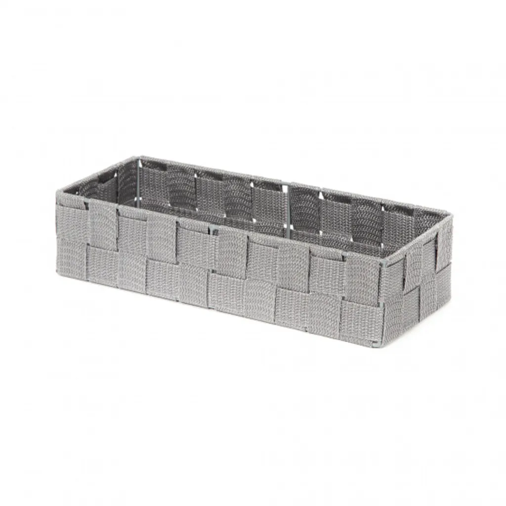 Divisorio Stan Large 30x12x7 cm - Organizer Cassetti Tessuto Grigio