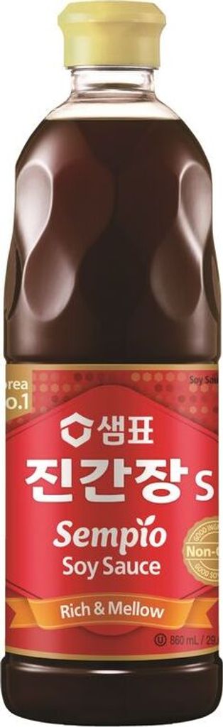 SEMPIO JIN S Sojasauce 860ml Koreanische Sojasoße, ohne Produktbild 