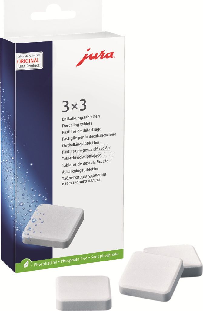 JURA Entkalker 61848 für Jura Kaffeeautomat 3x3 St./Pack. Produktbild 26