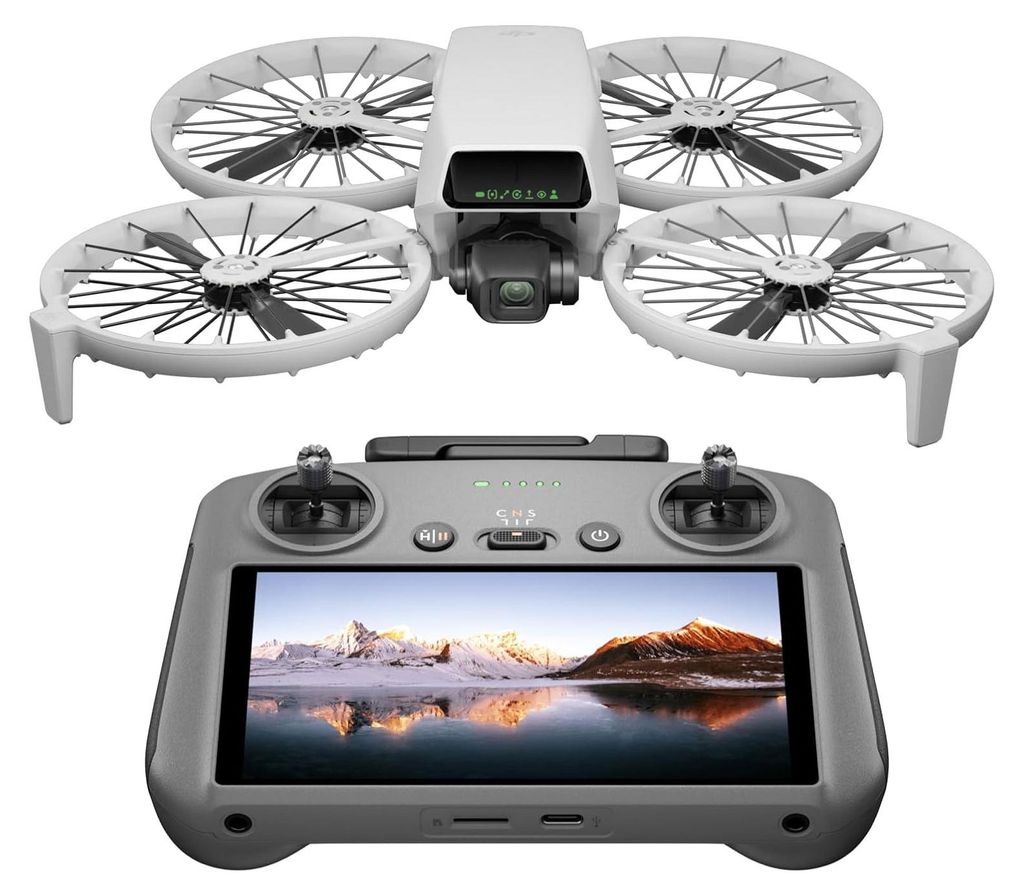 DJI Flip, 4 Rotoren, 48 MP, 3840 x 2160 Pixel, 16 m/s, 3110 Produktbild 