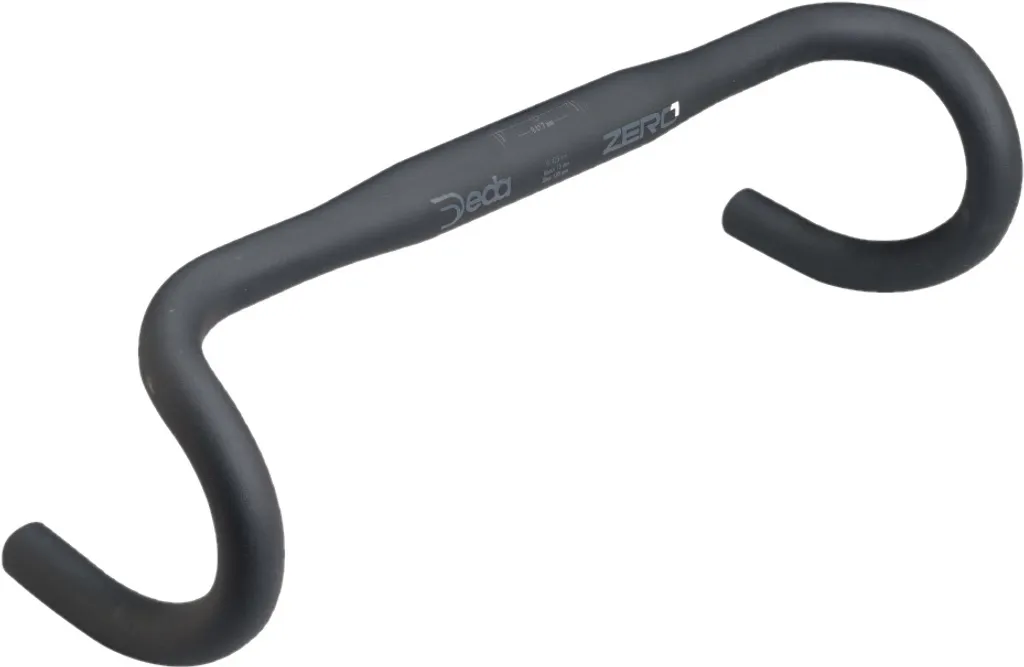 Guidon ZERO1 RHM Ultra Rigide Aluminium Noir 440 mm Fixation 31,7 mm
