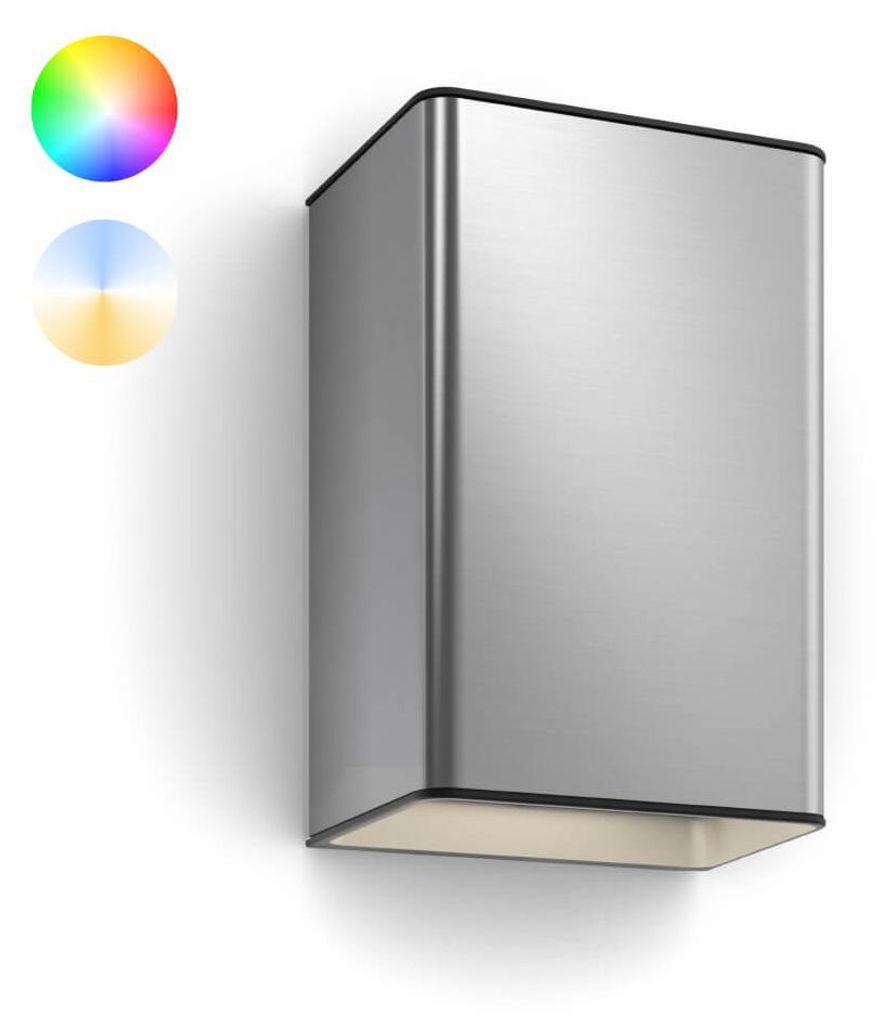 Buitenlamp Up-Down Hue Resonate zilvergrijs Productafbeelding 