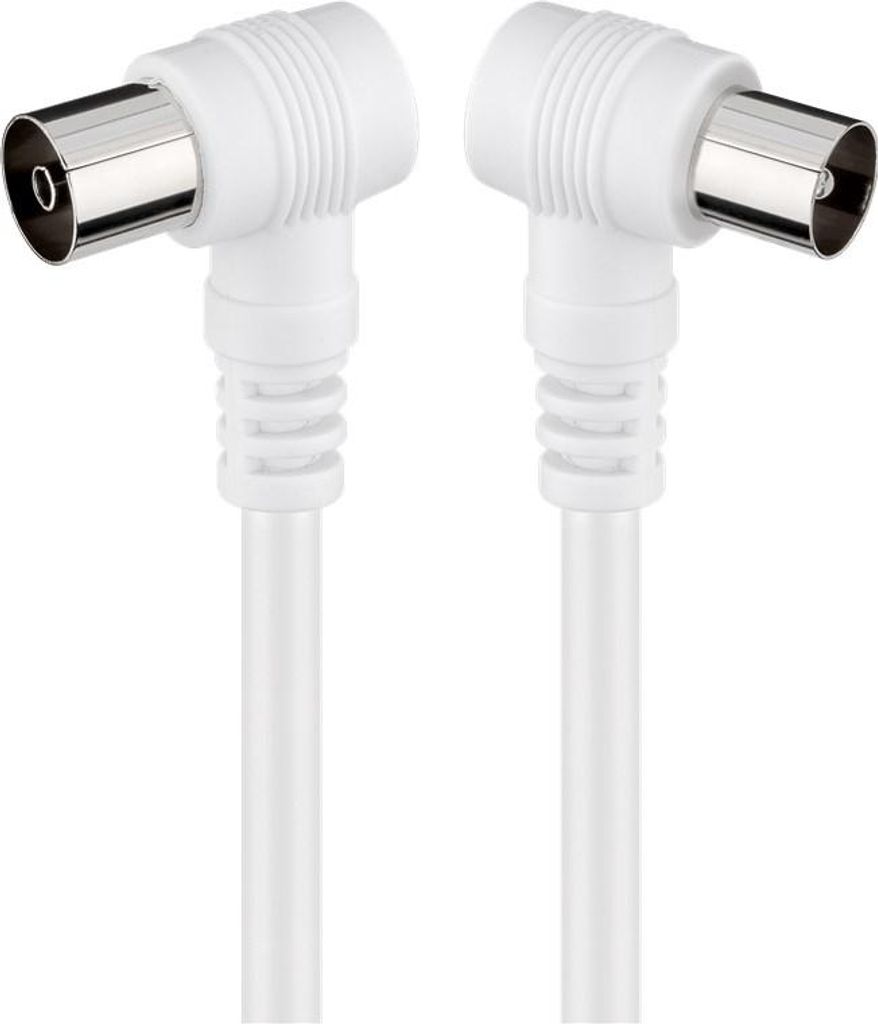 Goobay 11520 Cavo d'antenna angolato ( Presa coassiale a Immagine del prodotto 