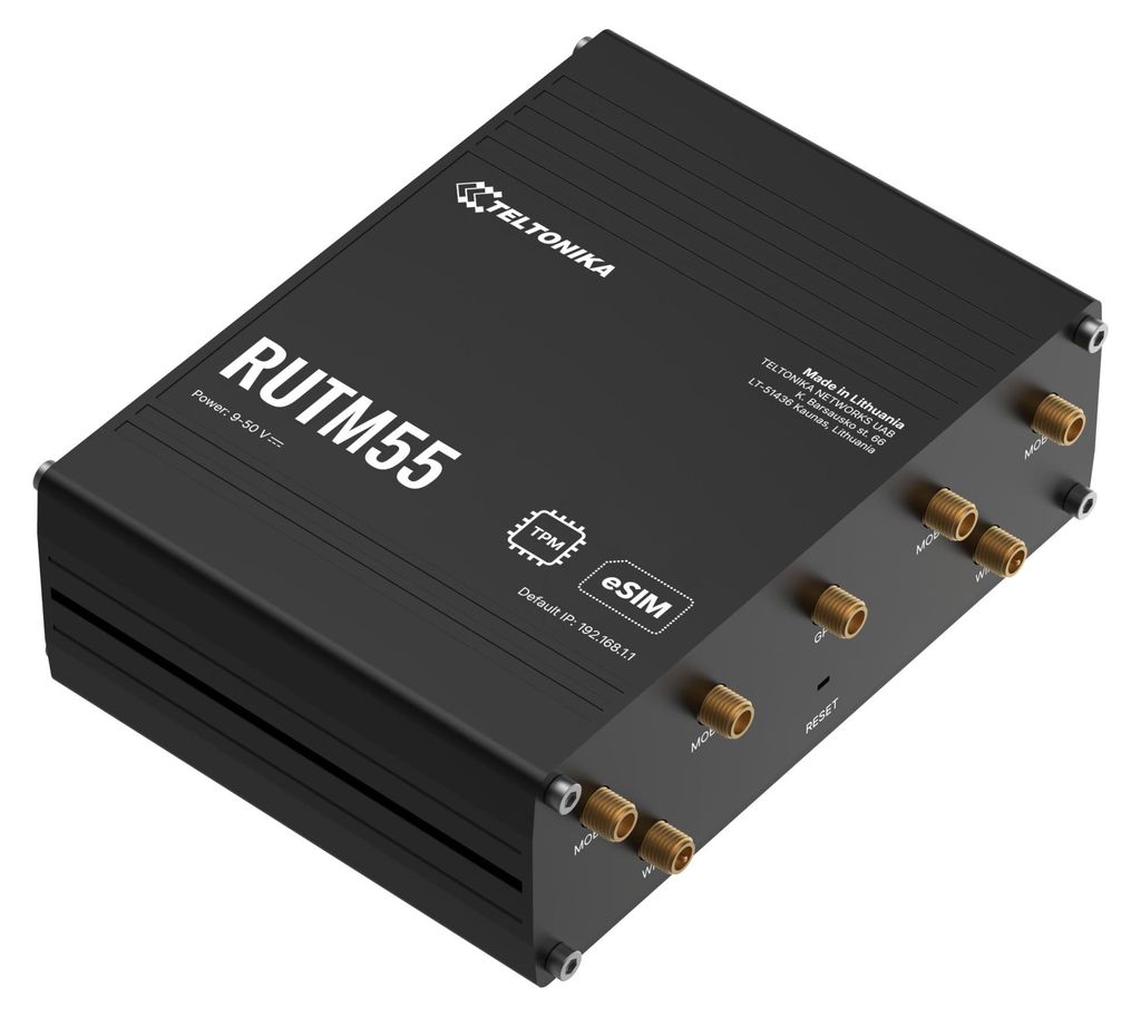 TELTONIKA RUTM55 5G Router DUAL-SIM und eSIM