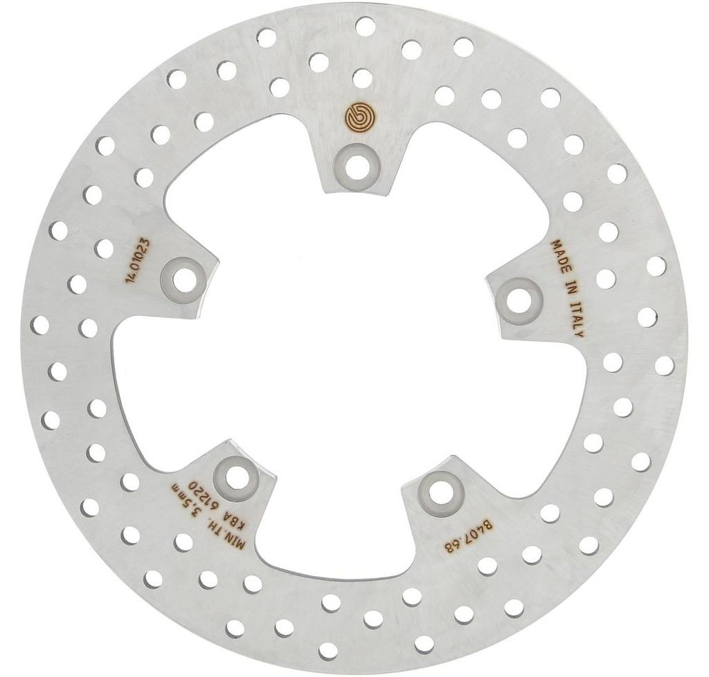 Brembo Bremsscheibe Oro 68B40768 starr mit Zulassung kompatibel mit Ducati R S 749 - 999 ccm Bj. 2003 - 2008