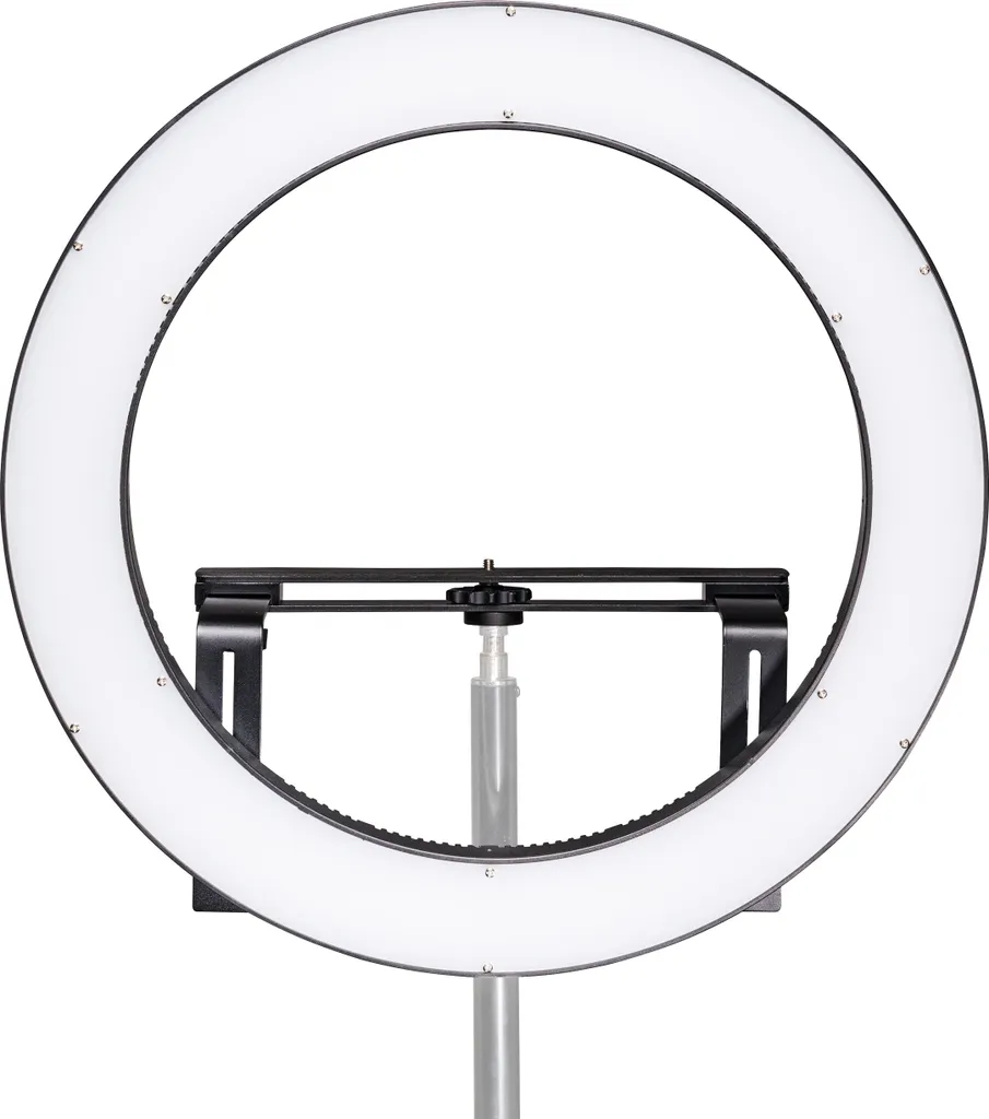 Walimex pro 1021500 Luce Anulare LED 32W Bi-Color Dimmerabile Professionale