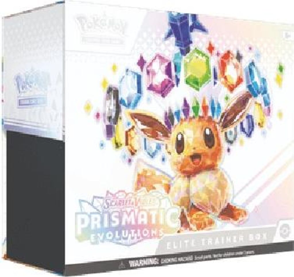 Pokemon Prismatic Evolutions Elite Trainer Box Immagine del prodotto 