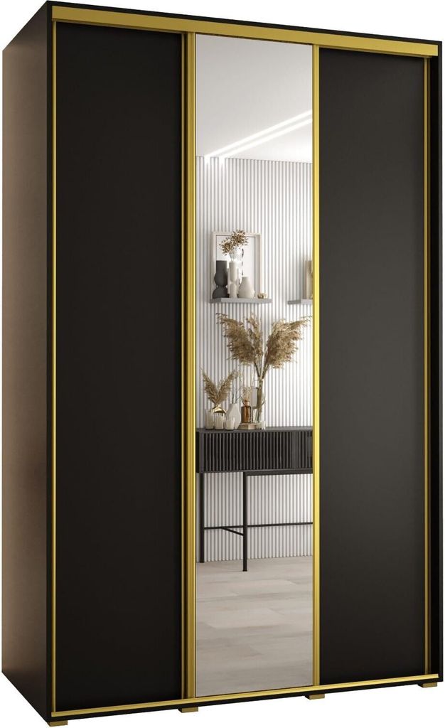 MEBLE KRYSPOL Davos 3 Schrank, drei Türen - 235,2x150x60 cm Produktbild 