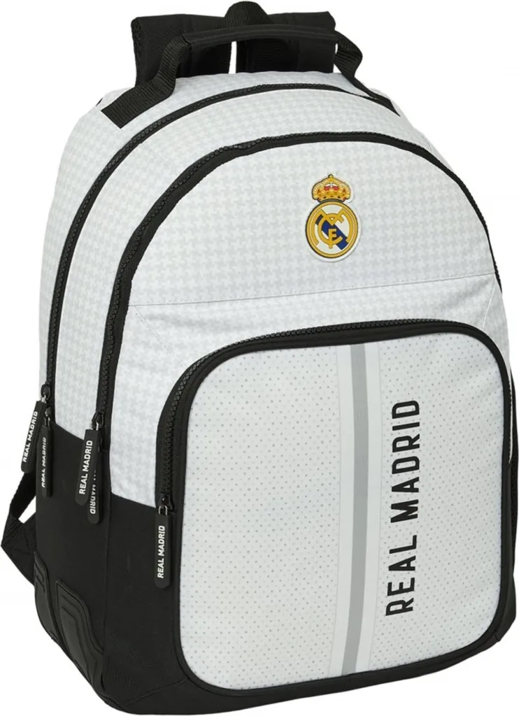 Zaino Real Madrid 2024/25 Personalizzabile 42cm - Ufficiale Merengues