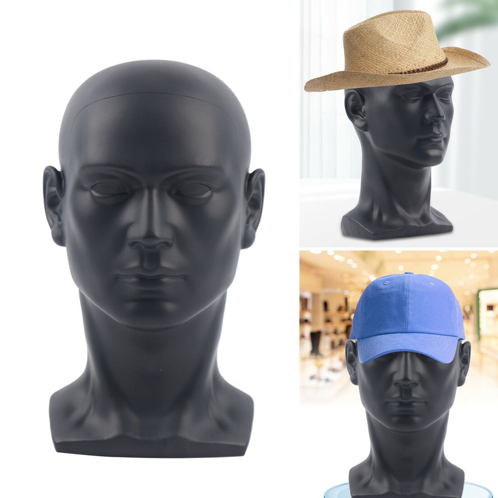 Styroporkopf Neu Modell Schaufensterpuppe Dekokopf Perückenkopf Mütze Hutständer 