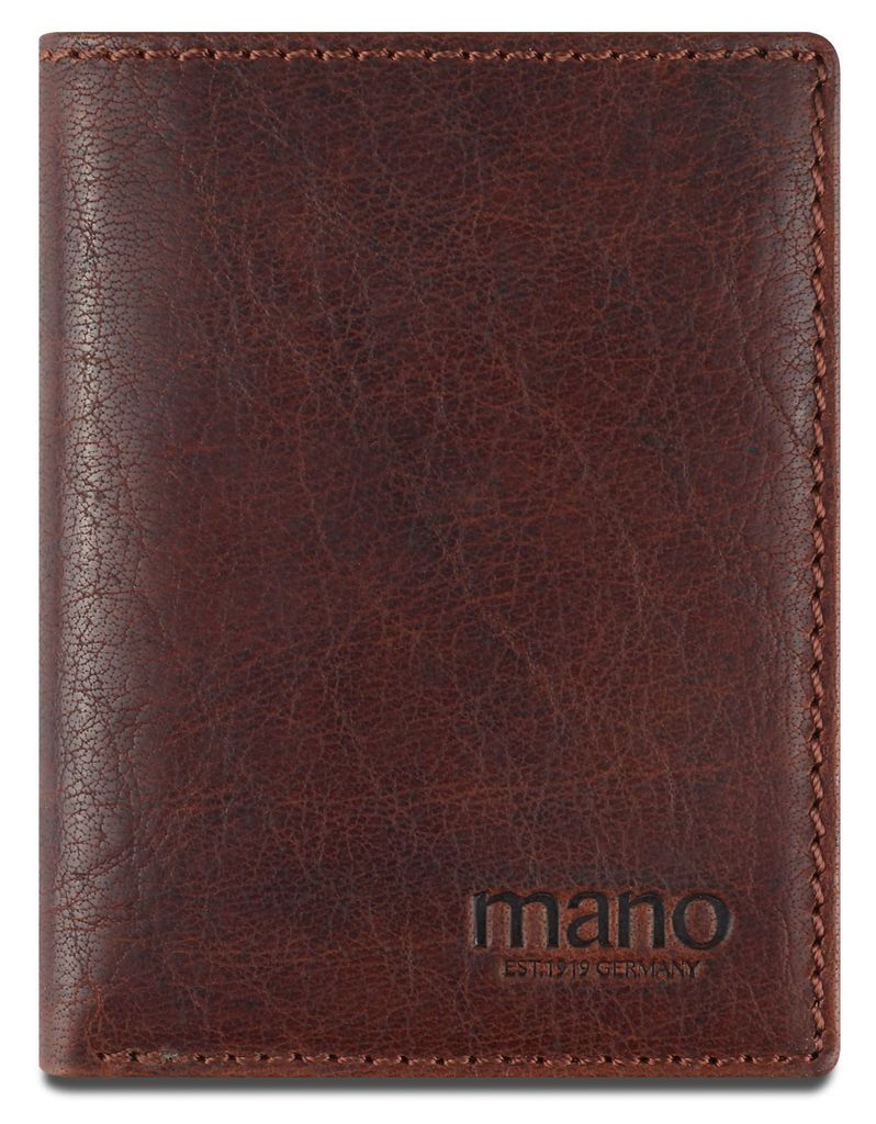 mano Leder Kartenetui Don Simon Creditcard Wallet Brown braun