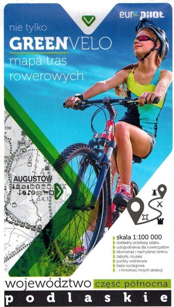 Touristische Radkarte Podlachien Nord 1:100.000