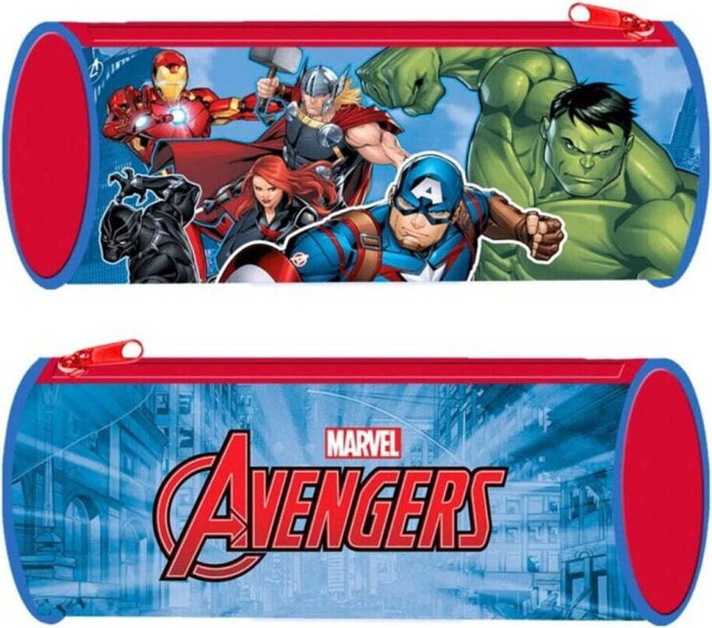 Marvel Avengers Etui für die Schule Federtasche Rund Produktbild 