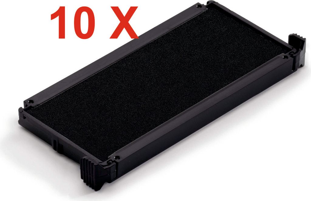 10 X Trodat Ersatzkissen 6/4931 für printy 4931 – Stempelfarbe schwarz