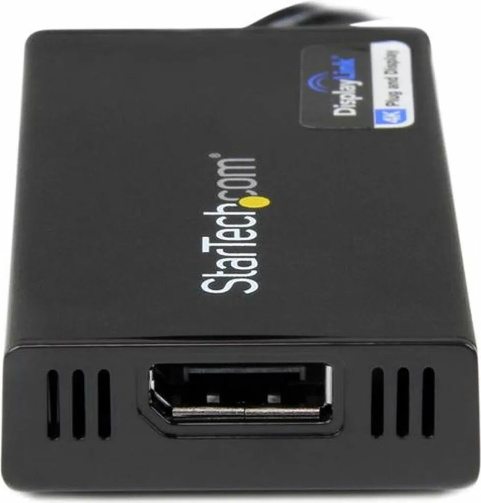 Adaptateur StarTech USB32DP4K USB 3.0 vers DisplayPort 4K Ultra HD Noir