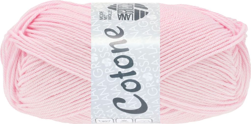 Lana Grossa - Cotone 0122 rosa Produktbild 