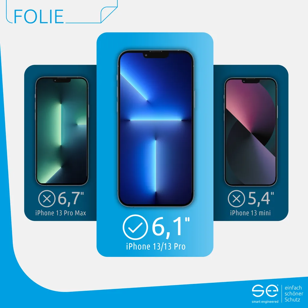Film protecteur écran ultra transparent Smart Engineered Apple 2pc - 4