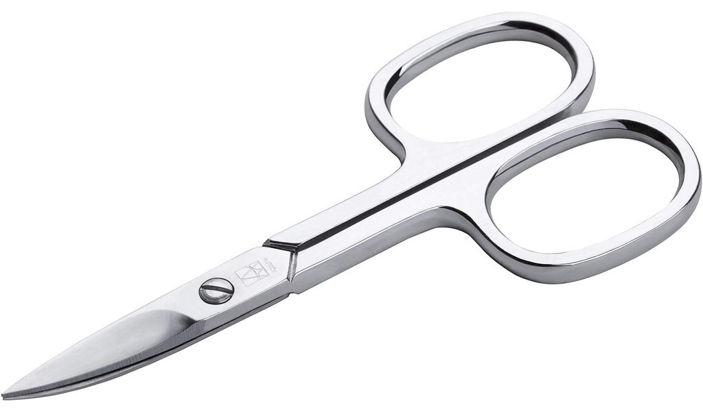 Apoline Forbici per unghie per mancini 9 cm cromate, 1 pz. Immagine del prodotto 