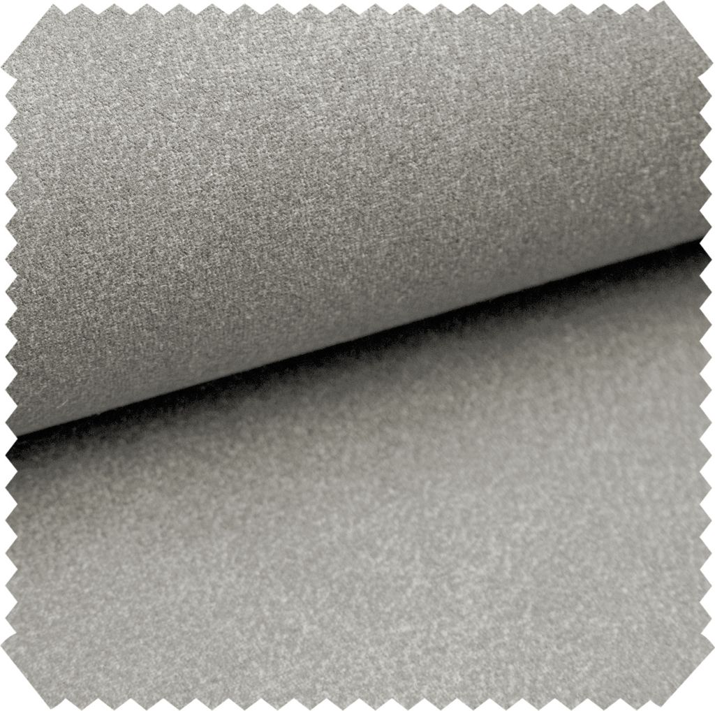 novely LATHEN Veloursleder in Wildleder-Optik - Möbelstoff mit Rückseitenvlies - Pflegeleichte Meterware 1lfm - Farbe: 10 Betongrau