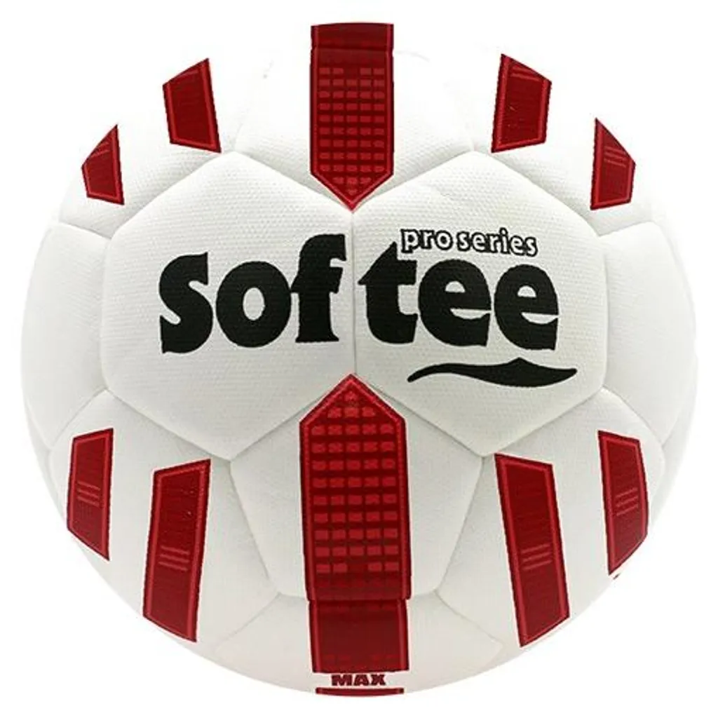 Ballon de Foot Softee Max Hybride Résistant et Imperméable Blanc Jaune - 2