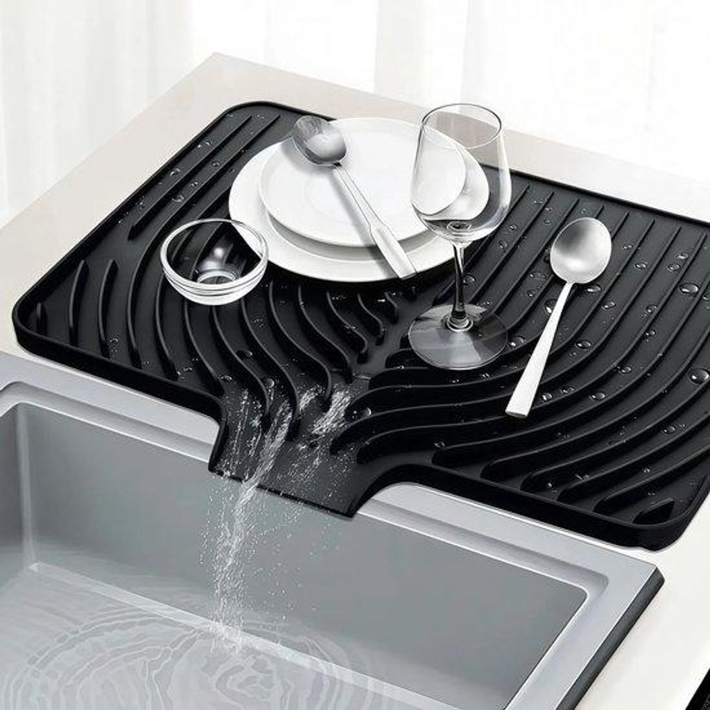 Unyqoos® siliconen afdruipmat 40 x 33 cm – Afdruipmat met Productafbeelding 